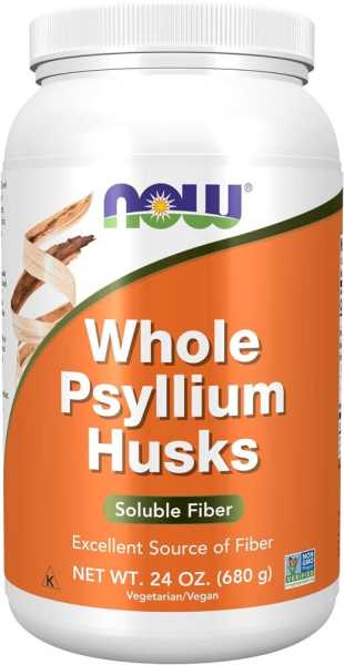 Now Foods, Psyllium Husks, Whole, 24 oz (680g)