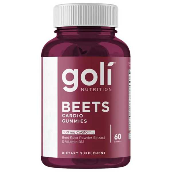 Goli Nutrition, Beets Cardio, 60 Gummies