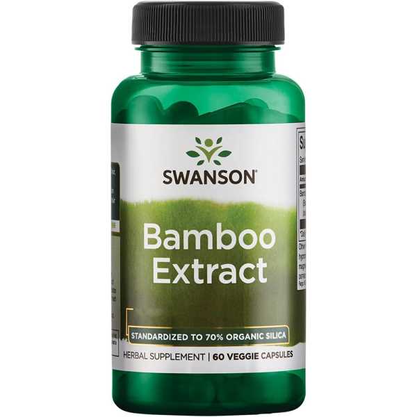 Swanson, Bamboo Extract, 60 Veg. Kapseln