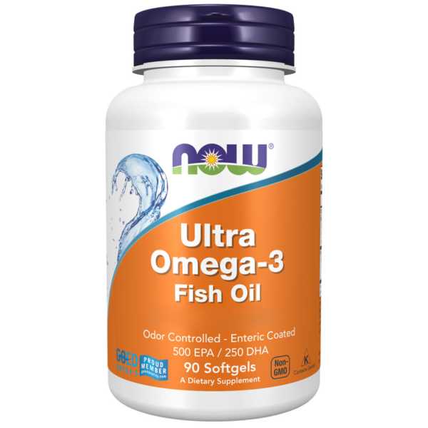 Now Foods, Ultra Omega-3, 90 Weichkapseln